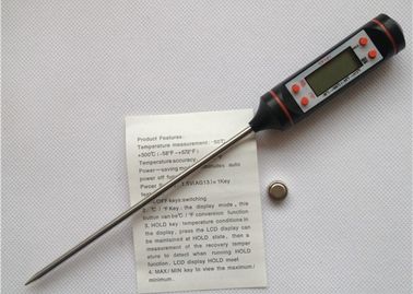 TP101 Outdoor Cooking Thermometer , Cooking Probe Thermometer Stainless Steel 304 Probe