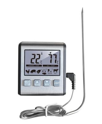Kitchen Timer Backlight 1.5V Digital Food Thermometer